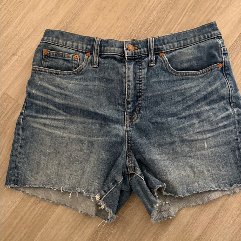 Madewell Classic Blue Denim Women’s Cutoff Shorts